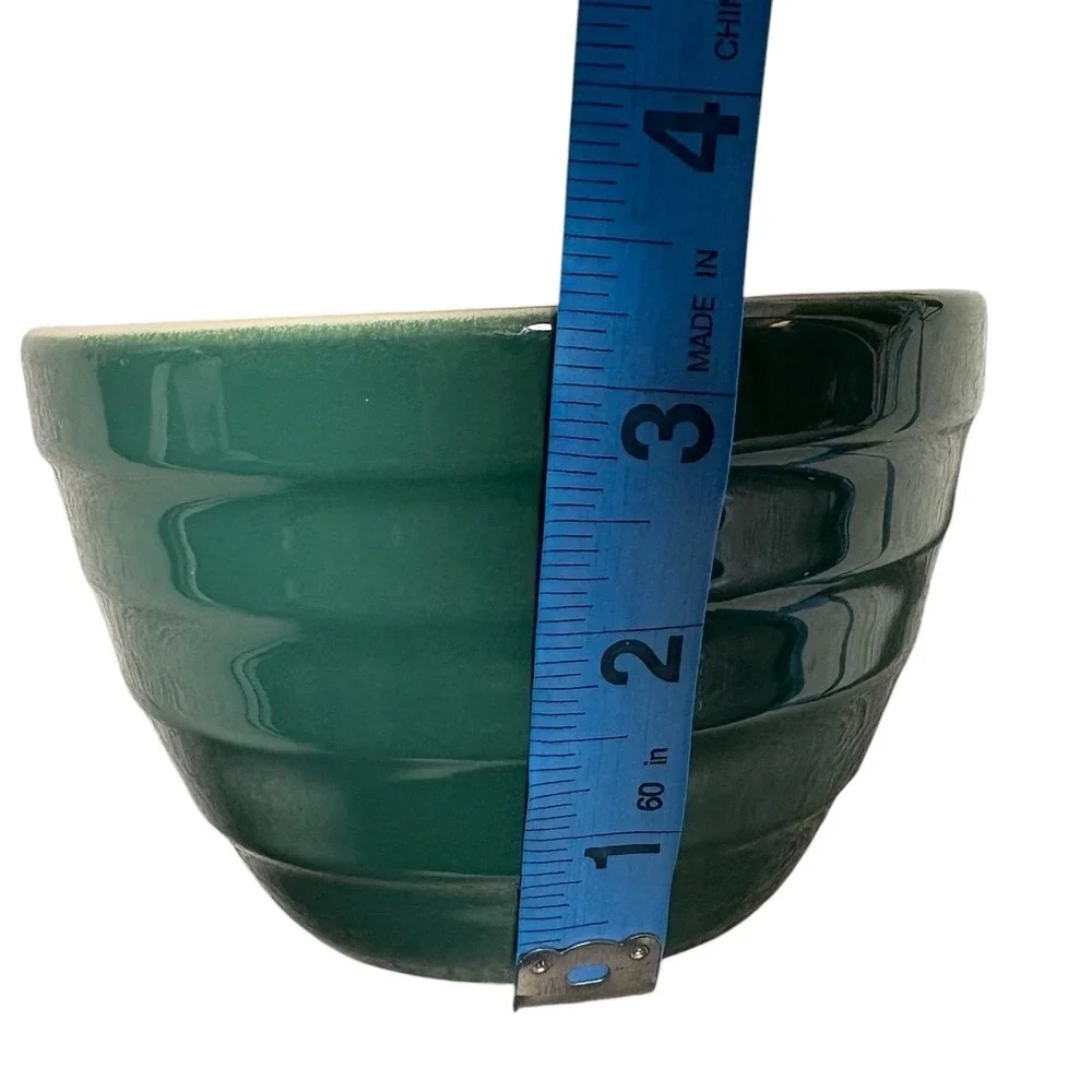 Crate & Barrel Retired‎ Parker Beehive Ceramic Nesting Mixing Bowls Set of 3